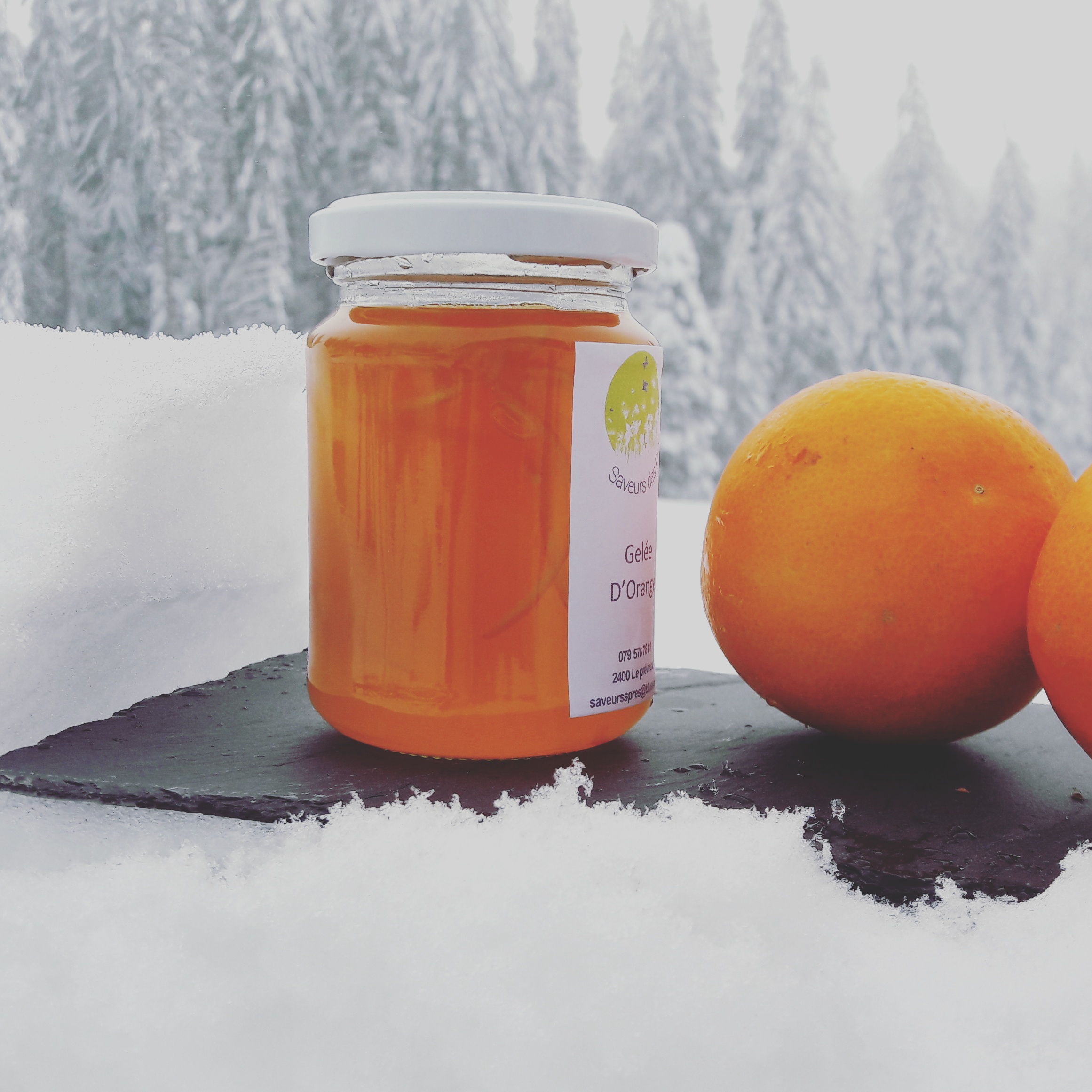 Gelée d’Orange – Saveurs des Prés